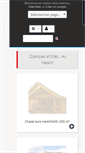 Mobile Screenshot of maison-bois-chalet.eu